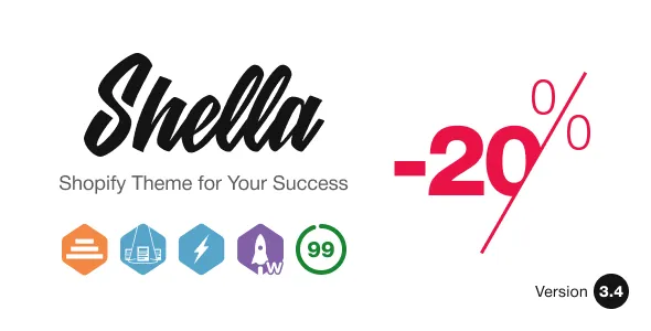 Shella - Multipurpose Shopify theme, fastest with the banner builder
