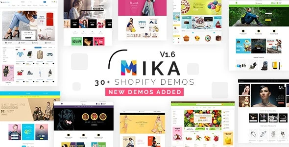 Mika - Responsive Drag and Drop Shopify Theme
