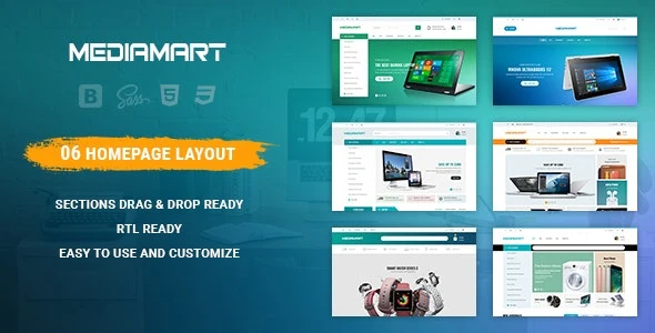 Mediamart - Responsive Shopify Theme