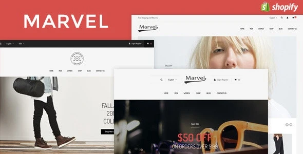 Marvel - Responsive Fashion Shopify Theme