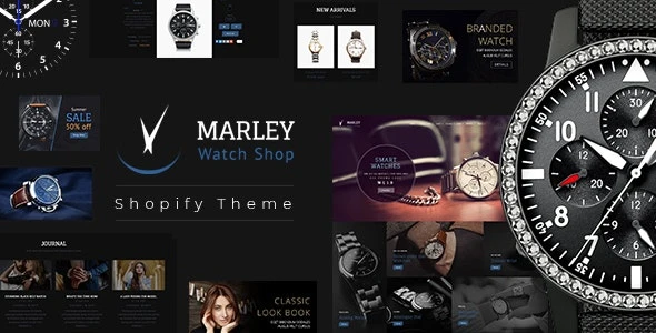 Marley | Luxury Store, Watch Shopify Theme