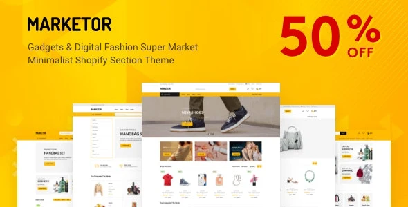 Marketor - Multipurpose Responsive Shopify Theme