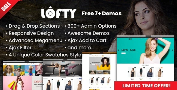 Lofty - Clean & Minimal Shopify Sections Theme