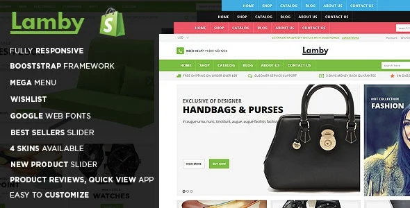 Lamby Shoes Store Shopify Theme & Template