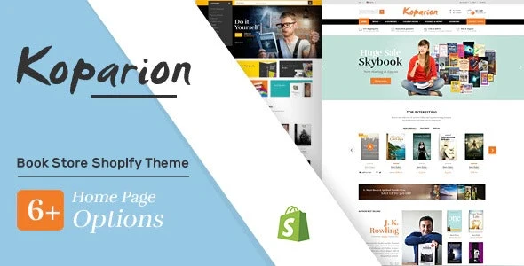 Koparion - Book Shop Shopify Theme