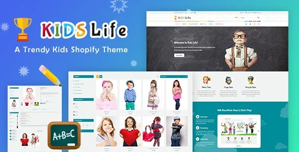 Kids Life - Shopify Theme