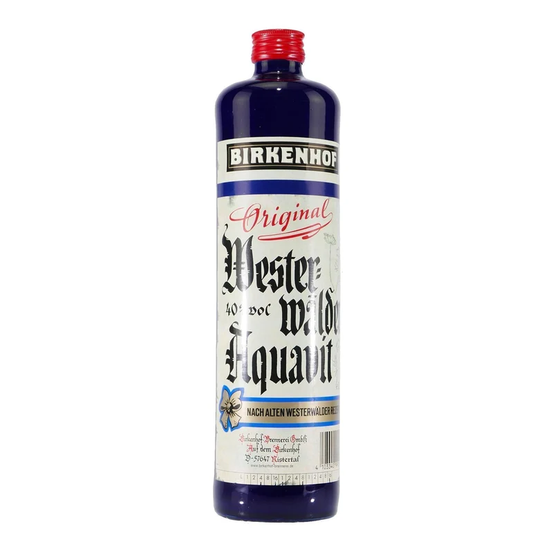 Birkenhof Westerwälder Aquavit mit Geschenk-Holzkiste