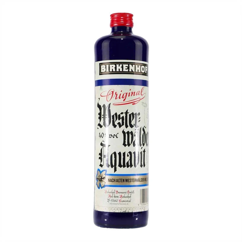 Birkenhof Westerwälder Aquavit mit Geschenk-Holzkiste