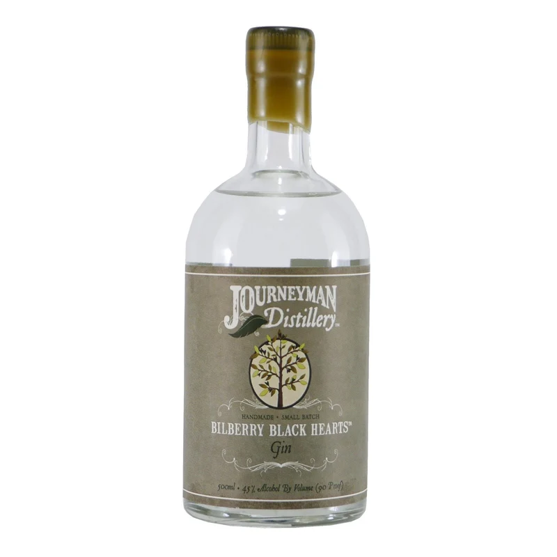 Journeyman Bilberry Black Hearts Gin mit Geschenk-HK