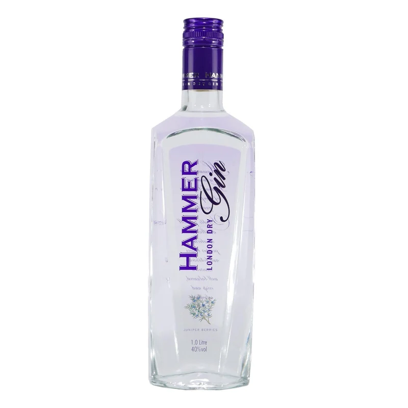 Hammer London Dry Gin in Geschenk-Holzkiste