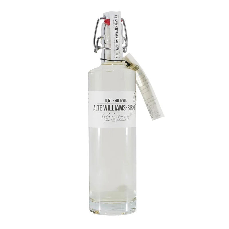 Birkenhof Alte Williams Obstbrand mit Geschenk-Holzkiste