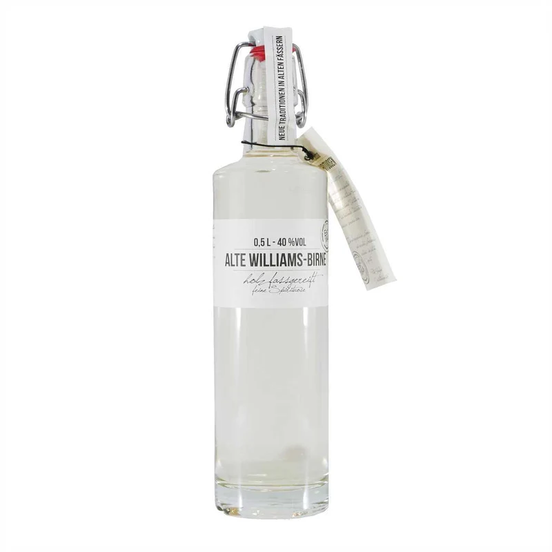 Birkenhof Alte Williams Obstbrand mit Geschenk-Holzkiste