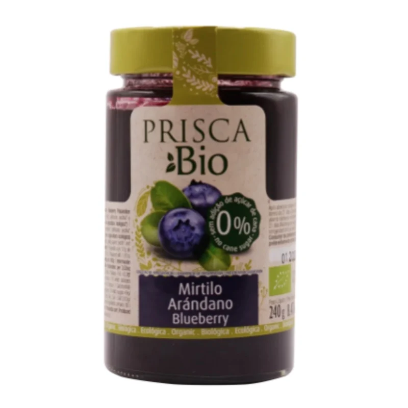 Prisca Doce Mirtilo 0% Açúcar BIO