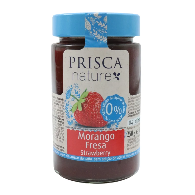 Prisca Doce Framboesa 0% Açúcar BIO