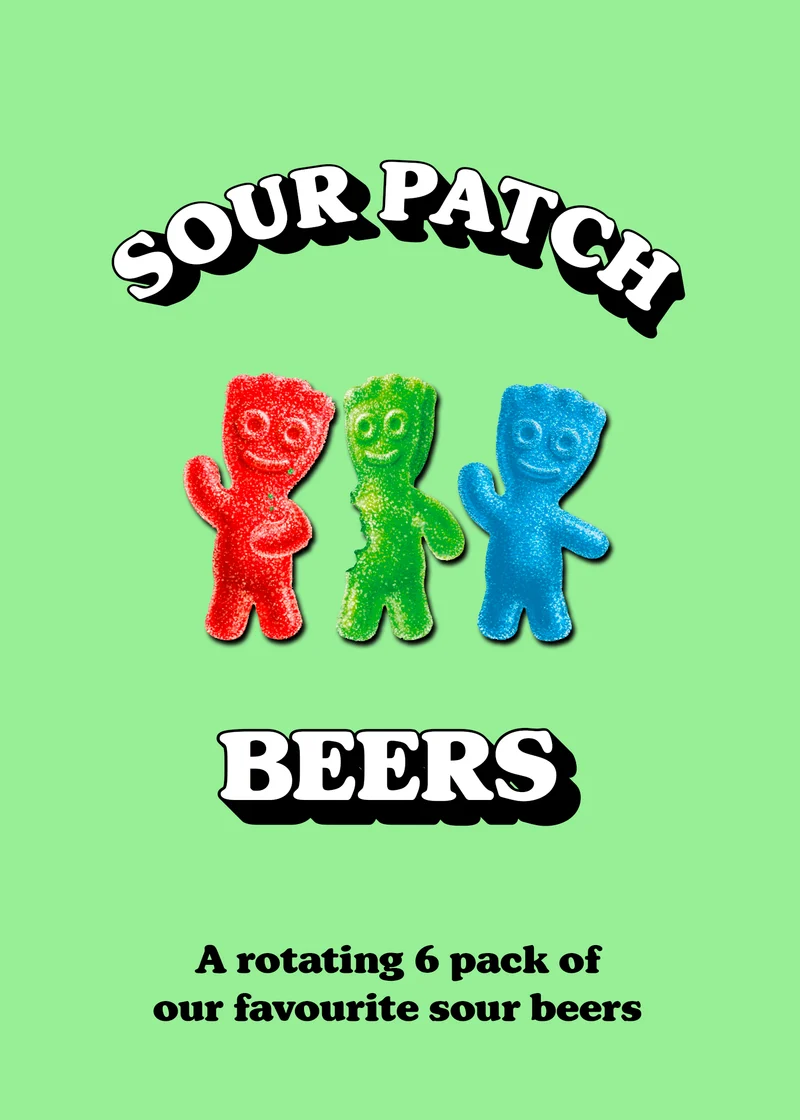 MIXED PACK - SOUR PATCH BEERS 31.0
