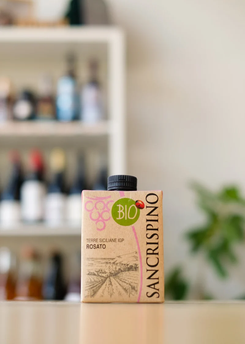 'Organic Rosato' Wine Tetra Pak