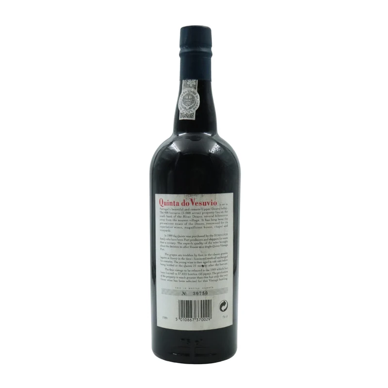 Quinta do Vesuvio Vintage Porto 1989