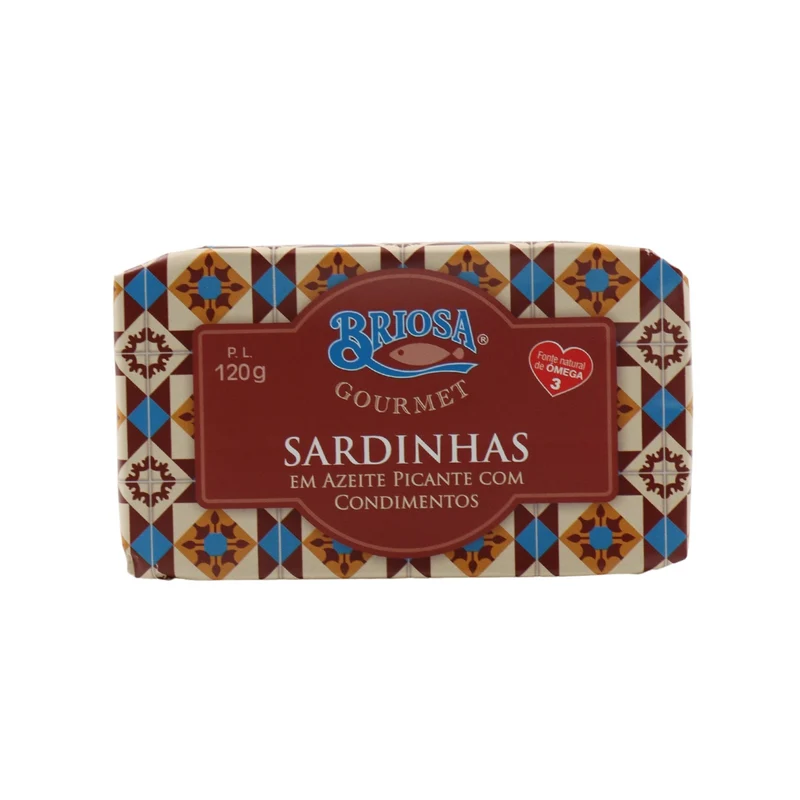 Briosa Gourmet Sardinhas em Azeite com Condimentos