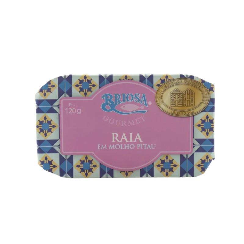 Briosa Gourmet Raia em Molho Pitau