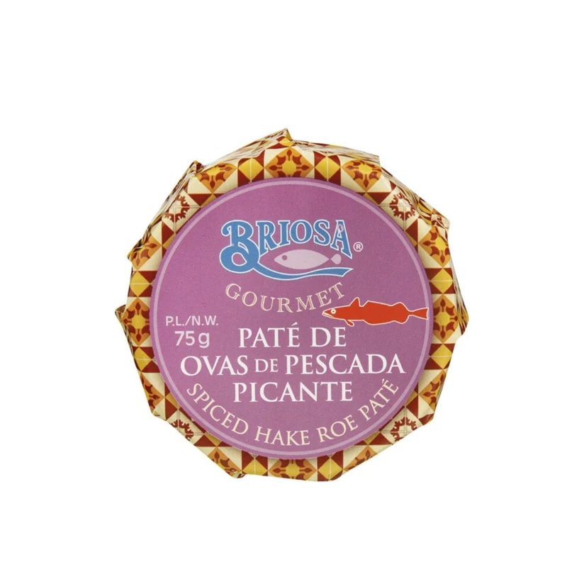 Briosa Gourmet Paté de Ovas de Pescada Picante