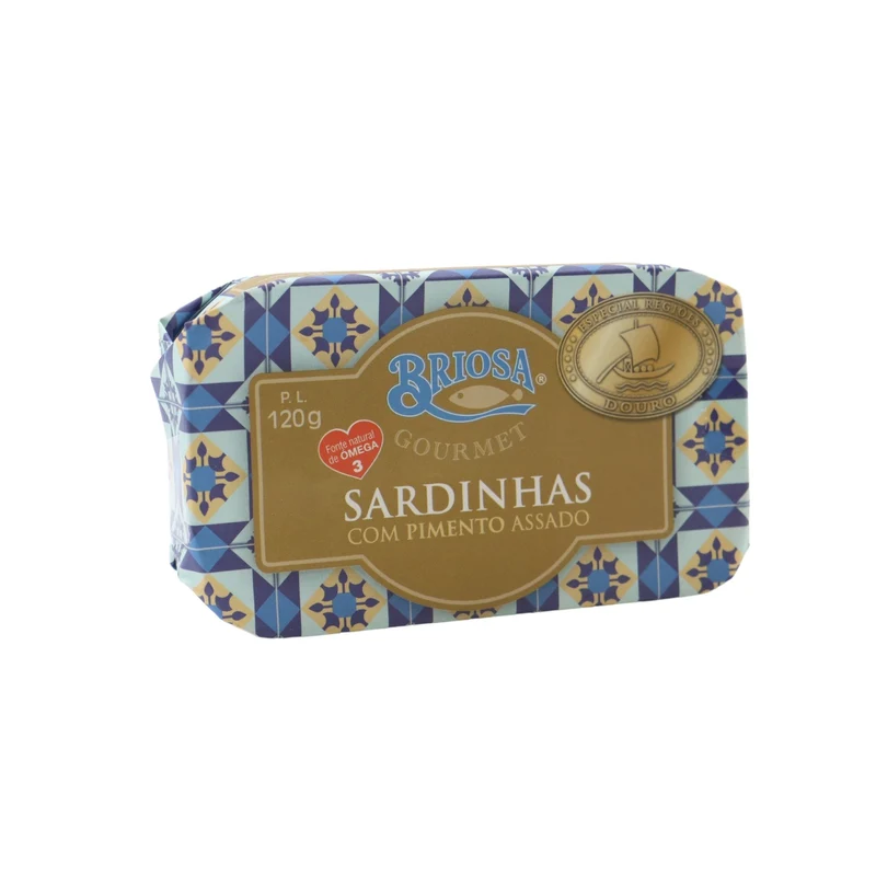 Briosa Gourmet Sardinhas em Pimento Assado
