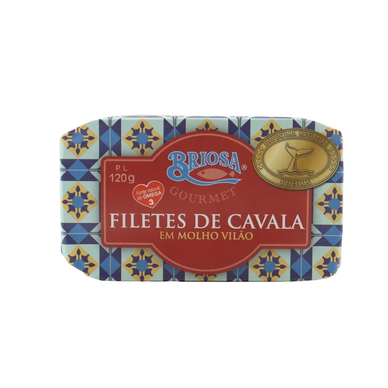 Briosa Gourmet Filetes de Cavala em Molho Vilão