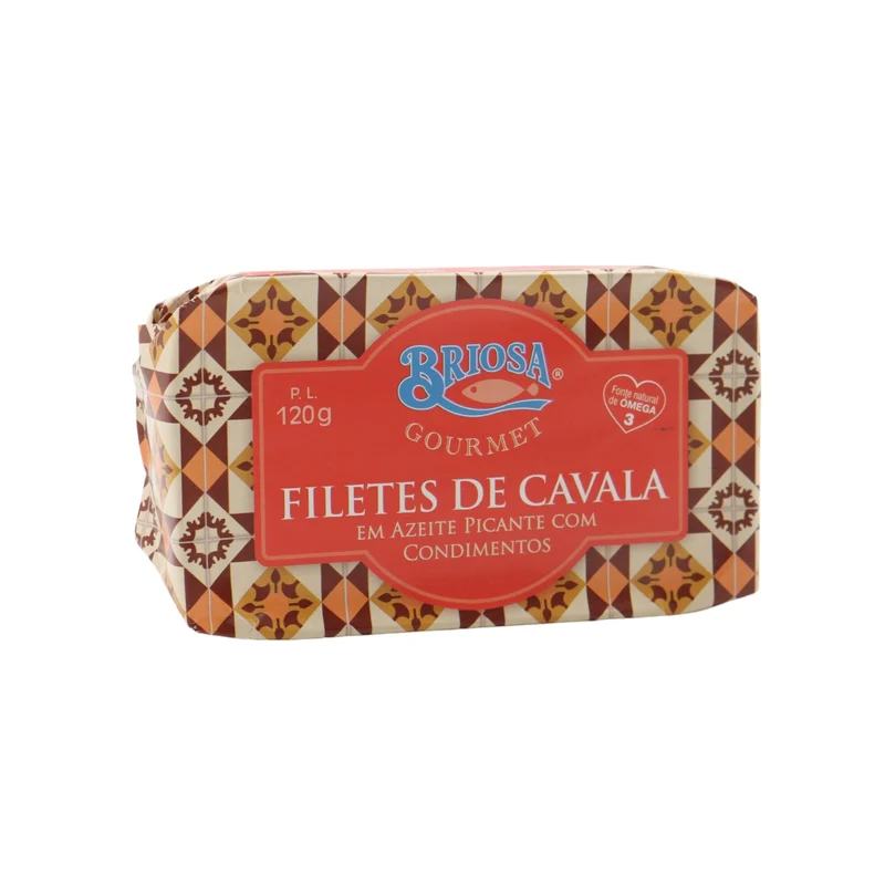 Briosa Gourmet Filetes de Cavala em Azeite com Condimentos