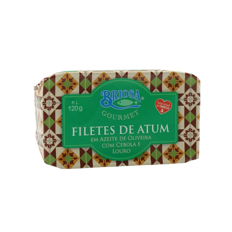 Briosa Gourmet Filetes de Atum em Azeite com Cebola e Loureiro