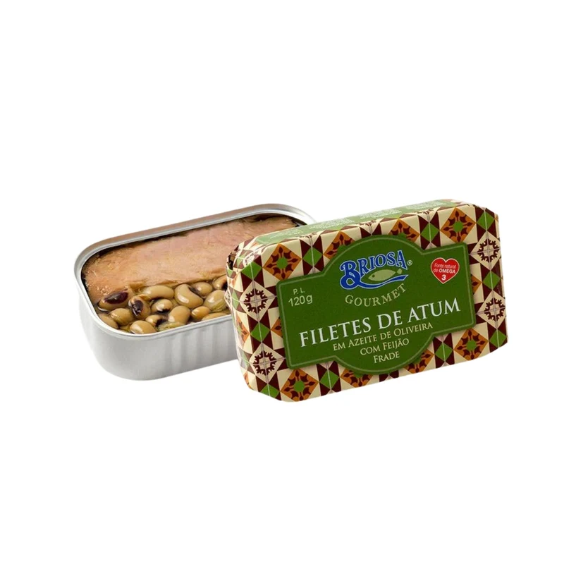 Briosa Gourmet Filetes de Atum em Azeite com Feijão Frade