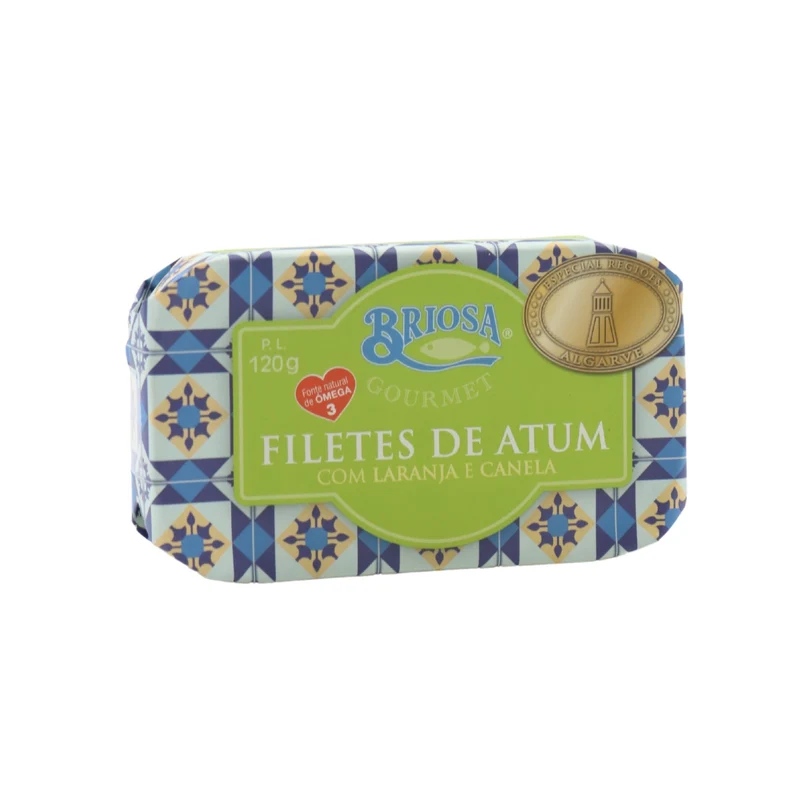 Briosa Gourmet Filetes de Atum com Laranja e Canela