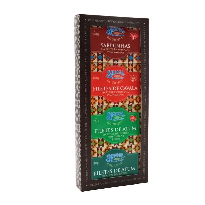 Briosa Gourmet Caixa Flavour - 4 unidades