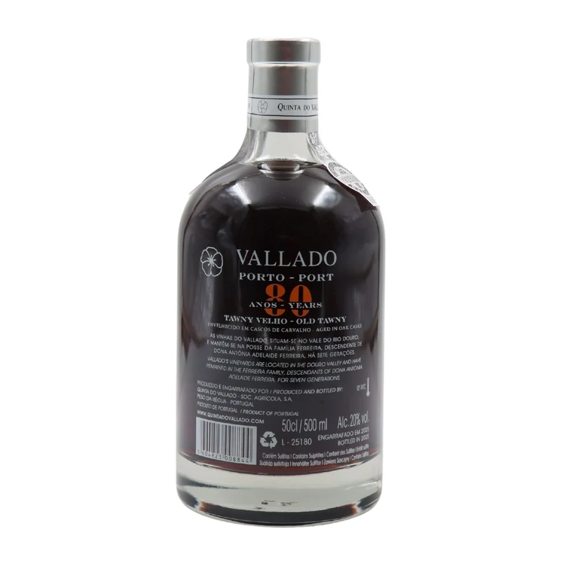 Vallado 80 anos Tawny Porto