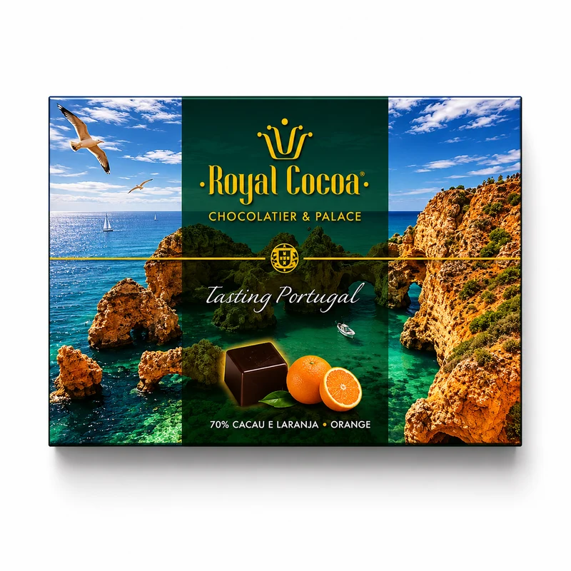 Pralinen Dark - Orange