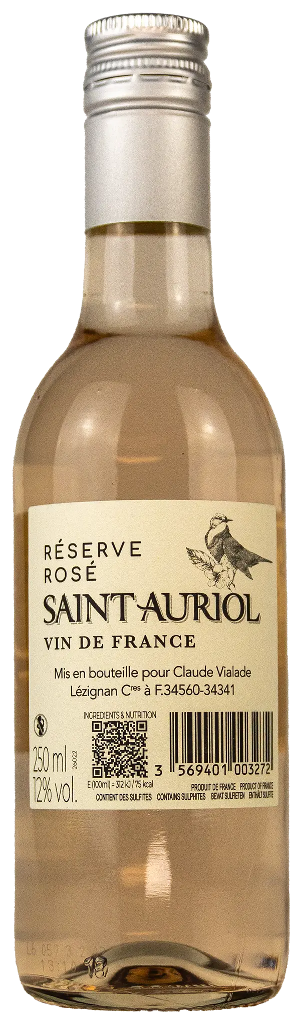 Réserve Saint-Auriol rosé 0,25l Flasche