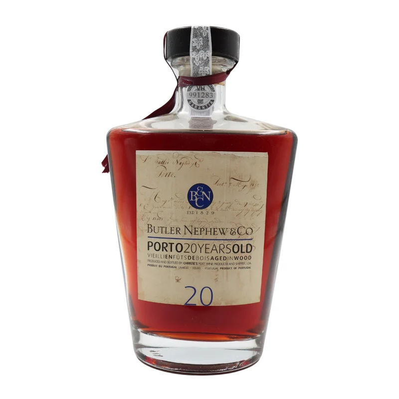 Butler Nephew 20 anos Tawny Decanter Porto