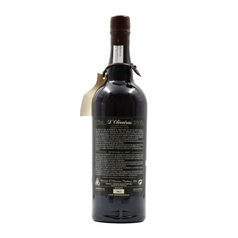 D´Oliveiras Malmsey Doce Madeira 2005