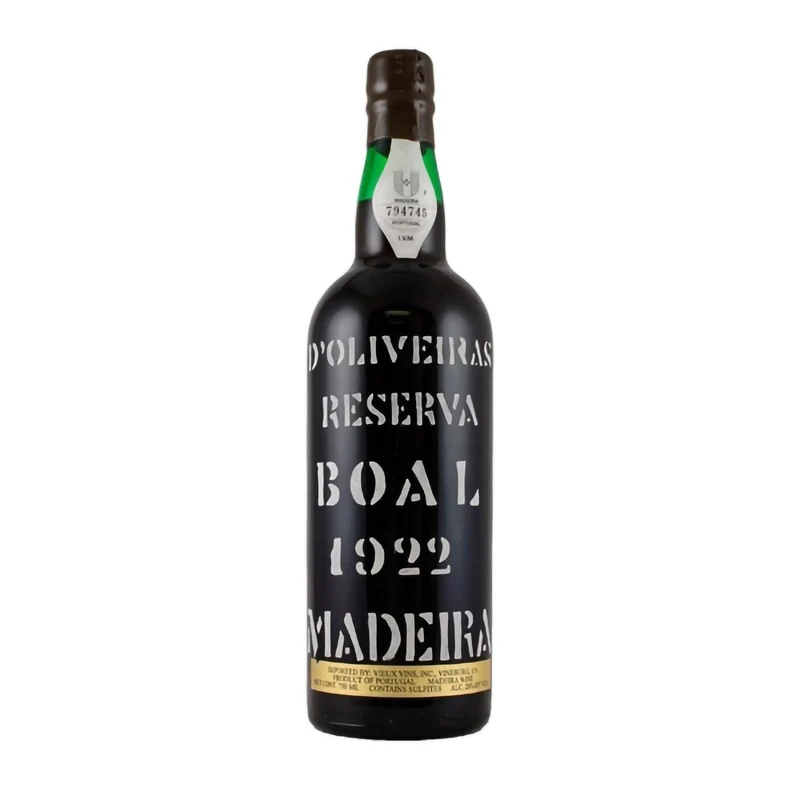 D´Oliveiras Boal Meio Doce Madeira 1922