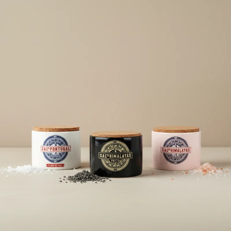 Salz-Trio Portugal – Flor de Sal & Himalaya Gourmetsalze