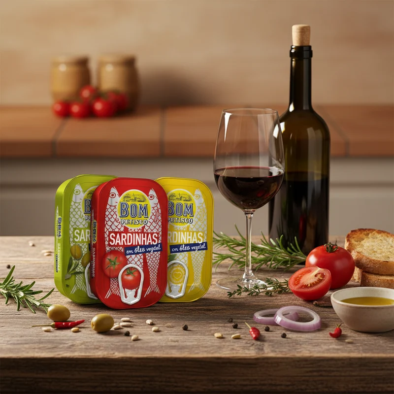 Portugiesisches Sardinen Trio (3x120g)