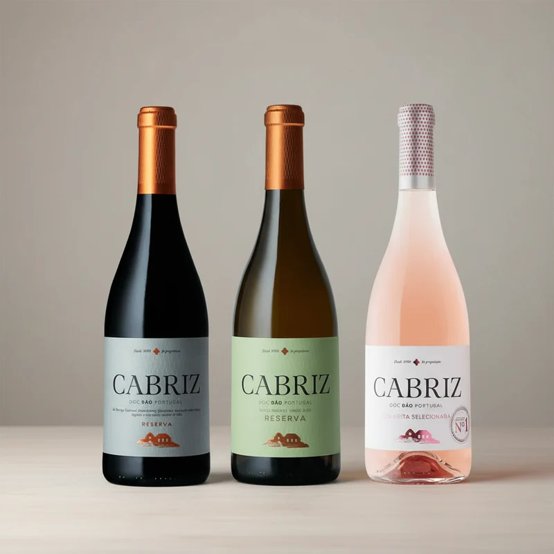 Weinset aus dem Dão – Cabriz Rot, Weiß & Rosé