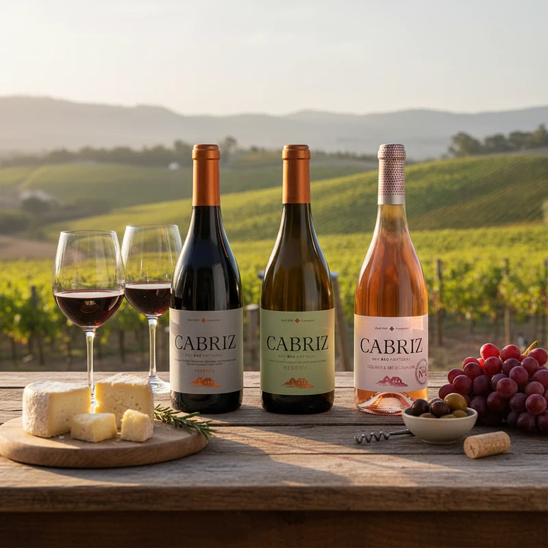 Weinset aus dem Dão – Cabriz Rot, Weiß & Rosé