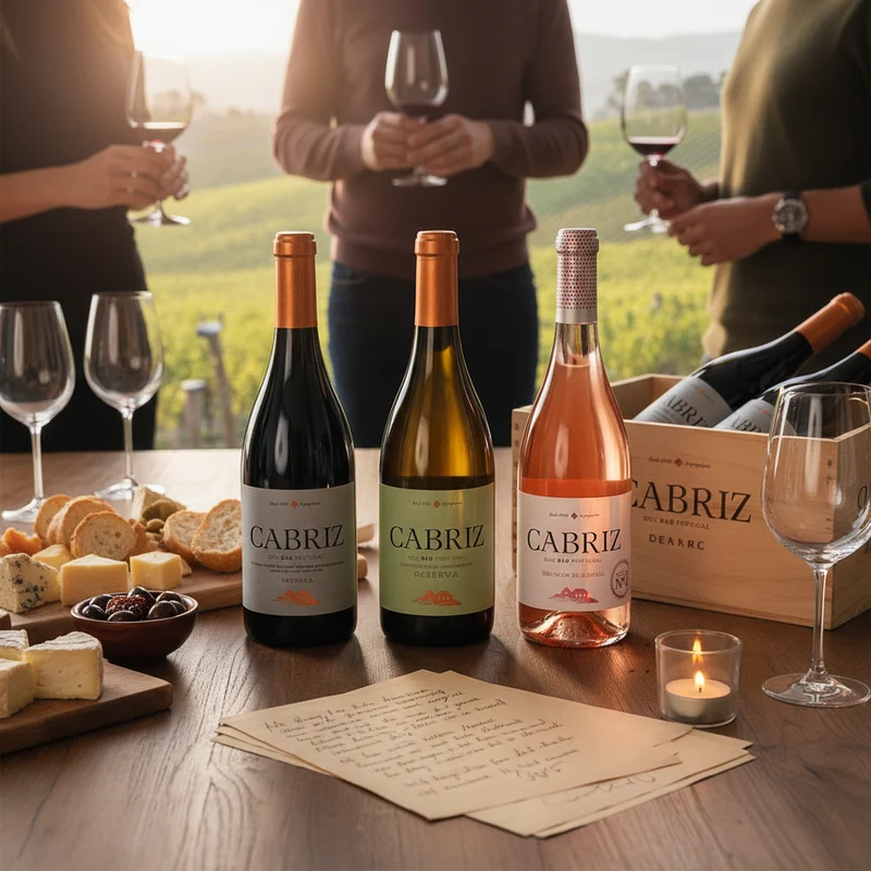 Weinset aus dem Dão – Cabriz Rot, Weiß & Rosé