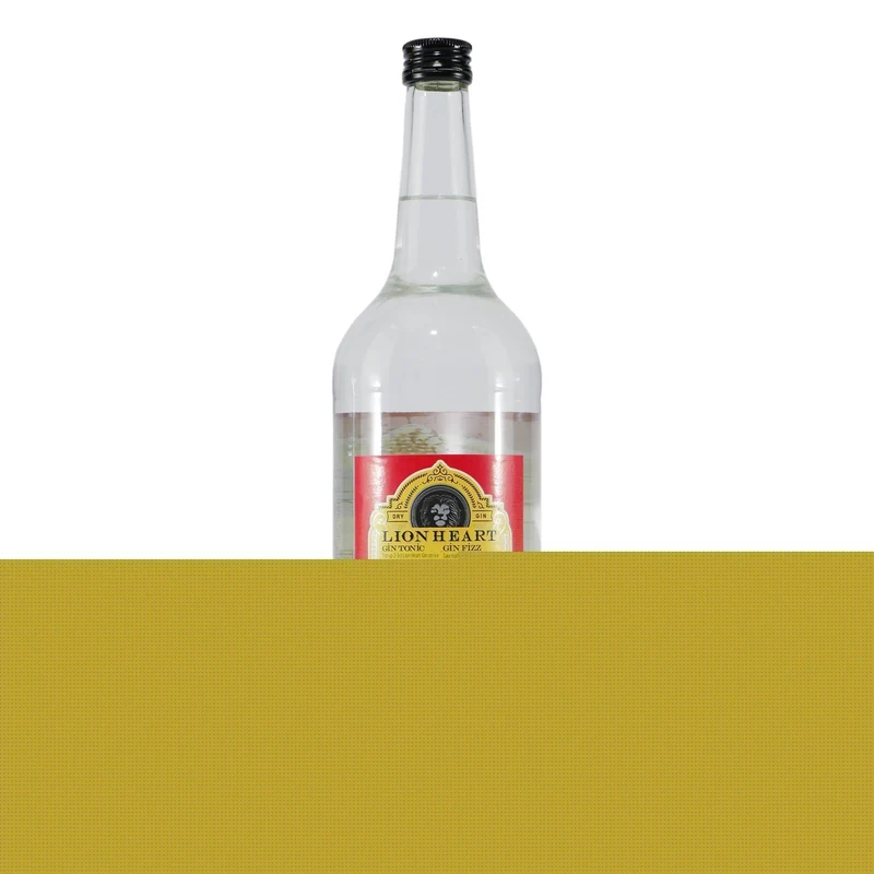 Lion Heart London Dry Gin mit Geschenk-Holzkiste