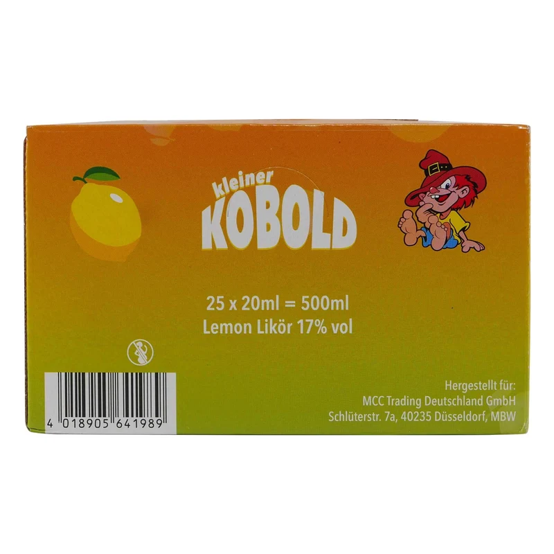 Kleiner Kobold Lemonlikör (25 x 0,02L)