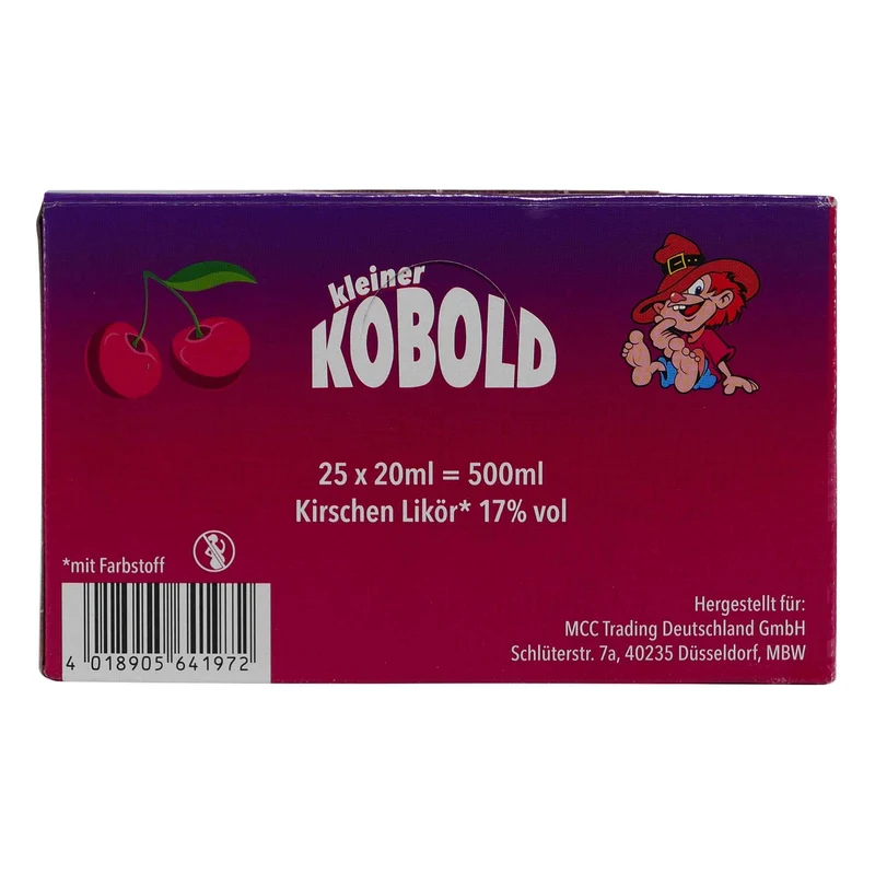 Kleiner Kobold Kirschenlikör (25 x 0,02L)