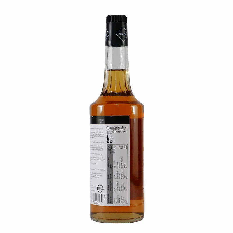 Rioba Vanilla (Vanille) Syrup (6 x 0,7L)