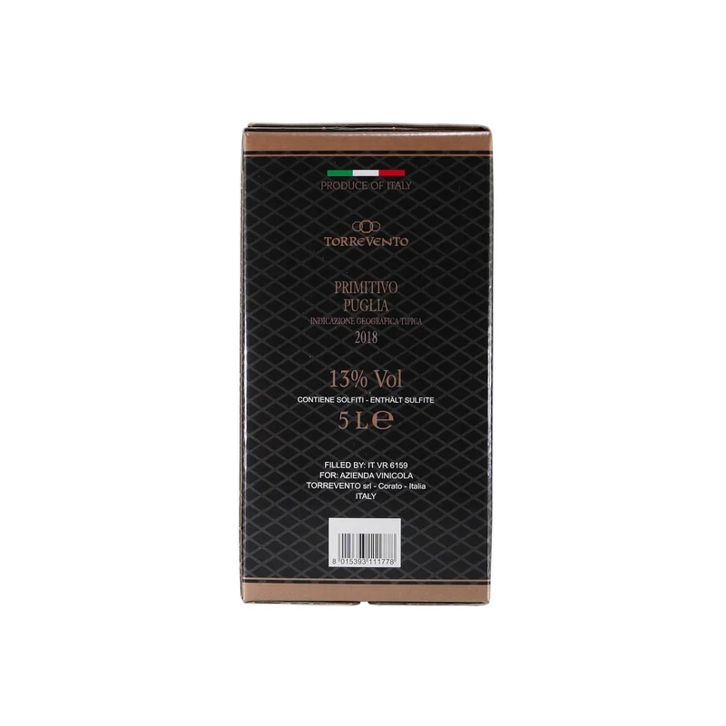Soprano Primitivo Puglia IGT -trocken- 5,0L BIB