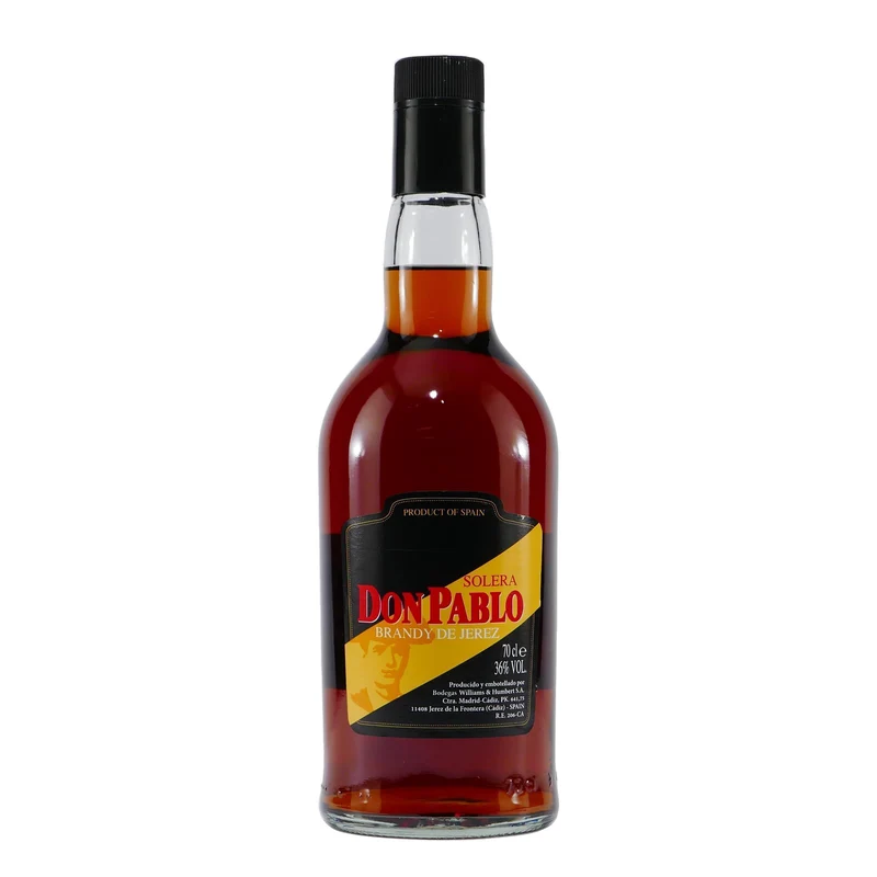 Don Pablo Brandy de Jerez Solera mit Geschenk-Holzkiste