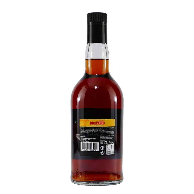 Don Pablo Brandy de Jerez Solera mit Geschenk-Holzkiste