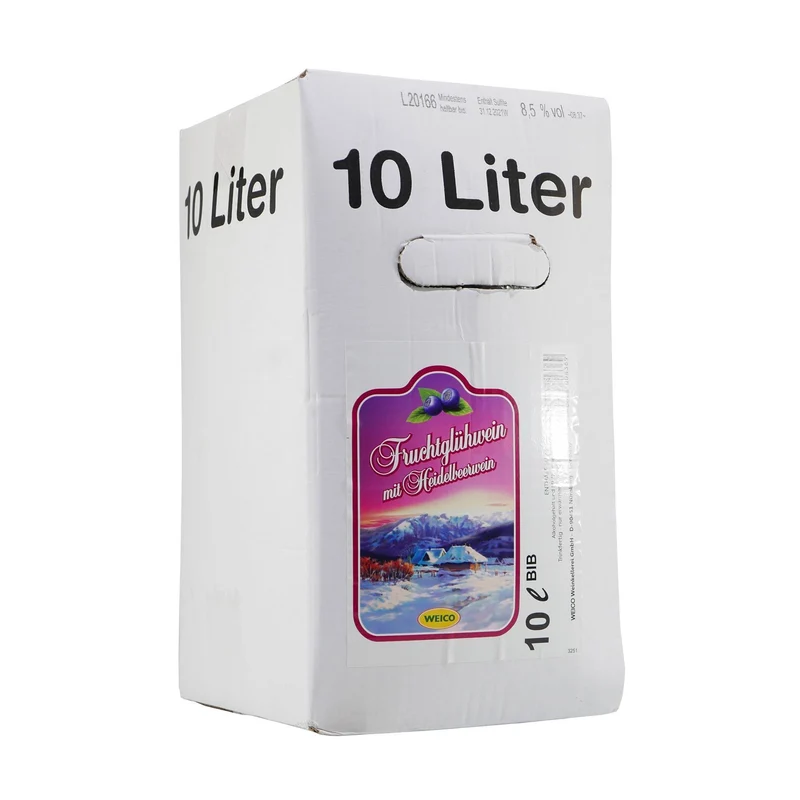 Weico Fruchtglühwein mit Heidelbeerwein 10L BIB